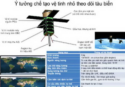 FPT chế tạo vệ tinh giám sát tàu biển